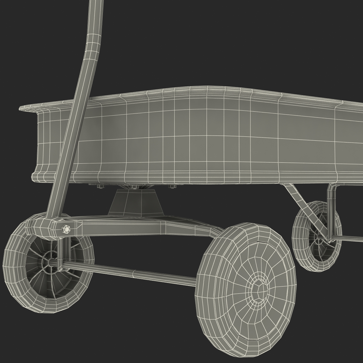 Childs Wagon 2 3D model