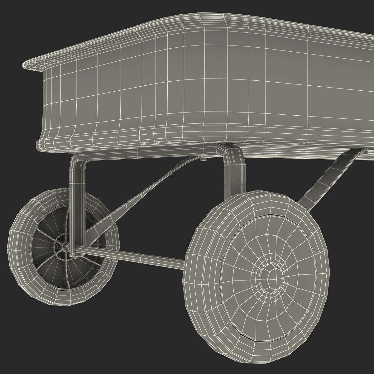 Childs Wagon 2 3D model