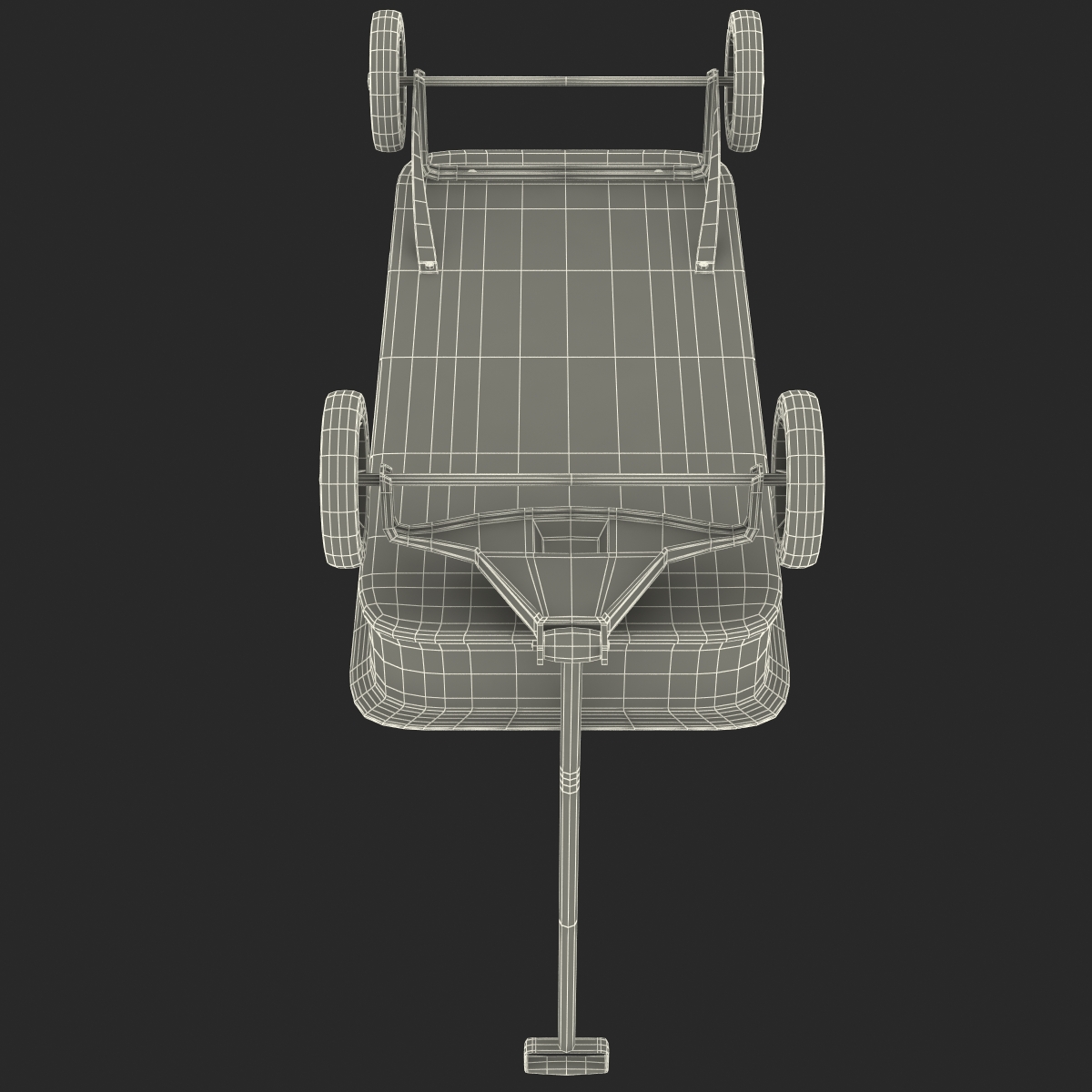 Childs Wagon 2 3D model