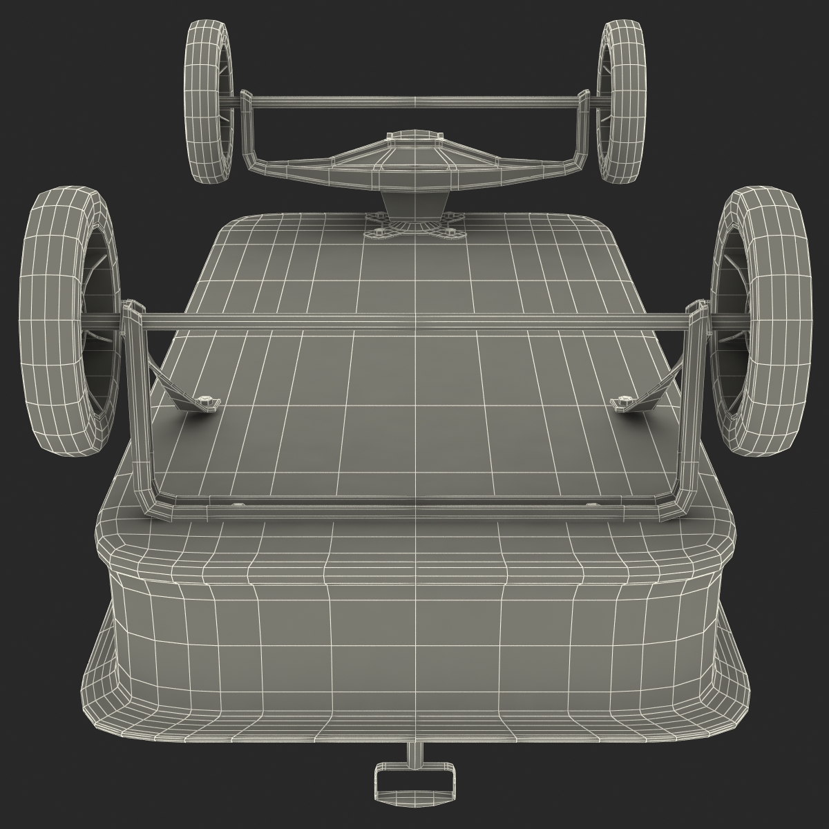 Childs Wagon 2 3D model