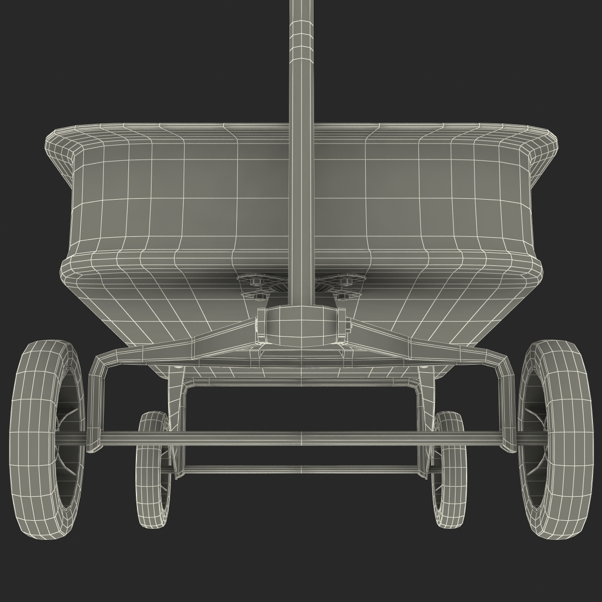 Childs Wagon 2 3D model