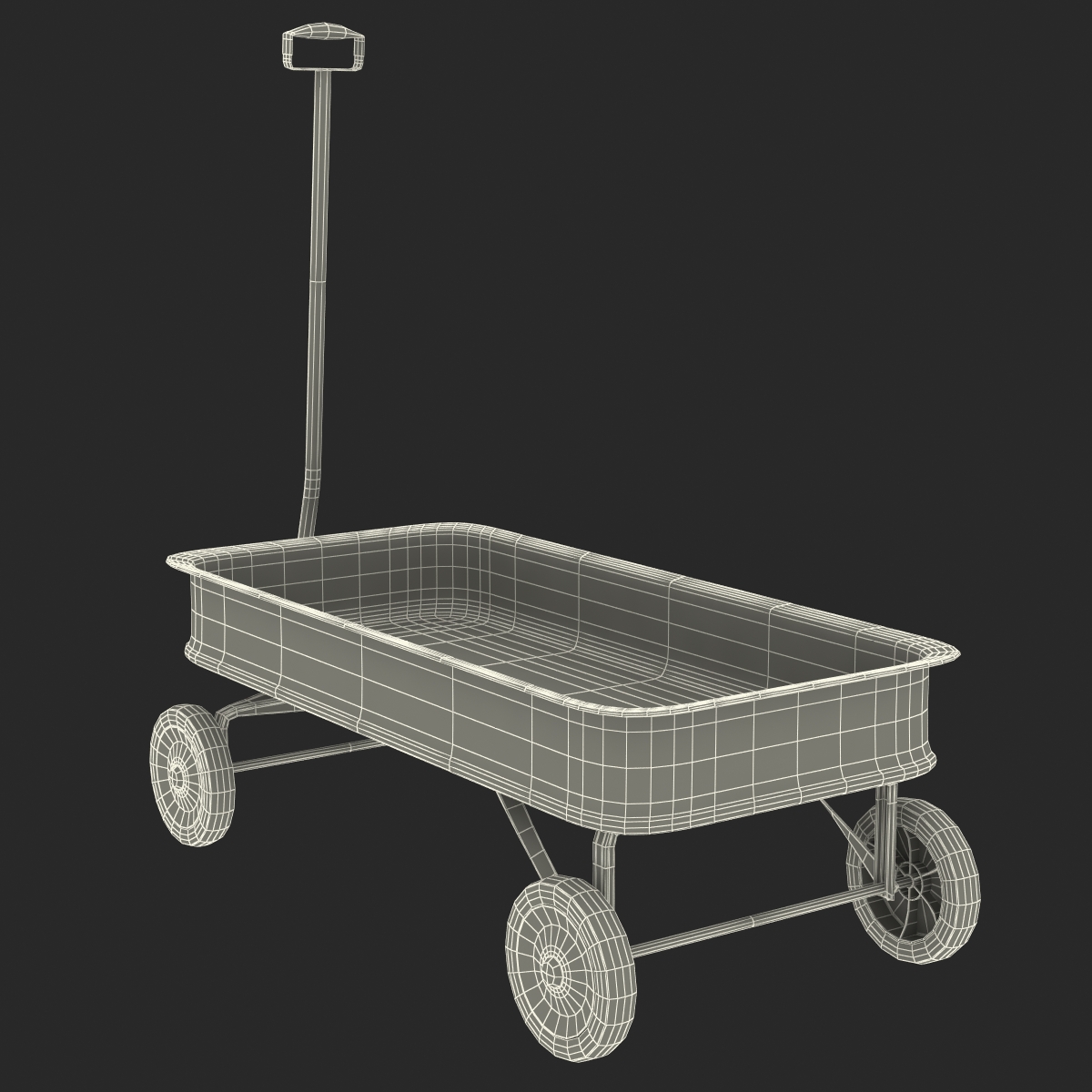 Childs Wagon 2 3D model