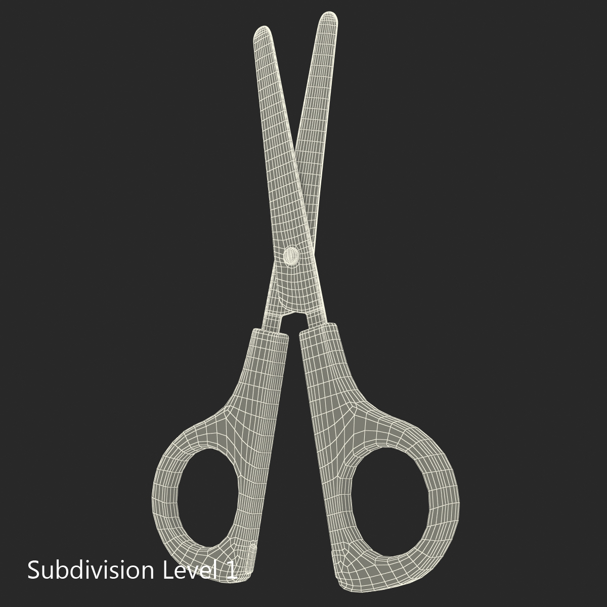 Scissors 2 Orange 3D