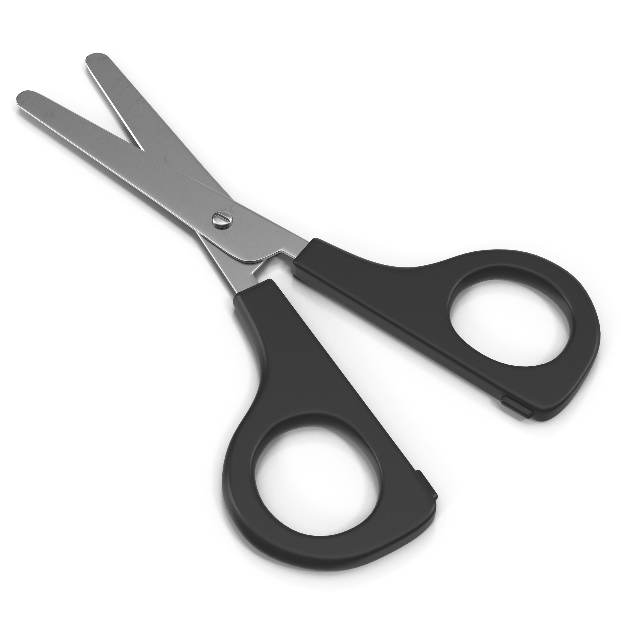 3D Scissors 2 Black