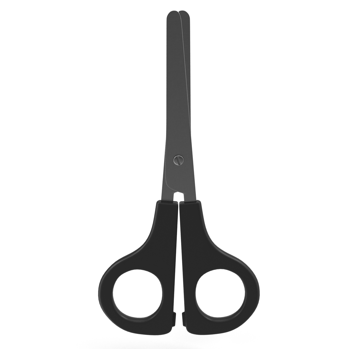 3D Scissors 2 Black