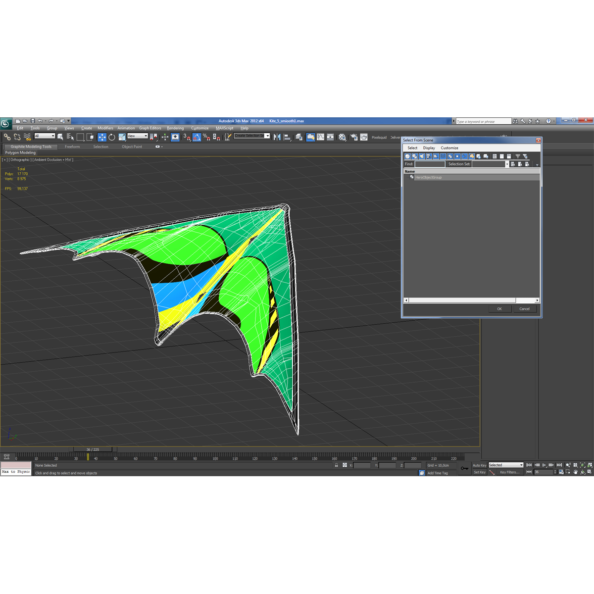 3D model Kite 5