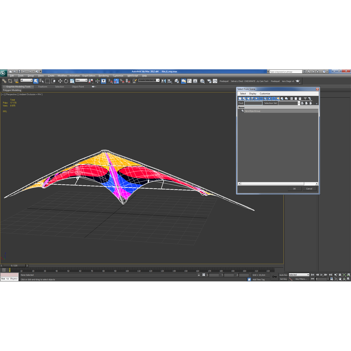 3D model Kite 6