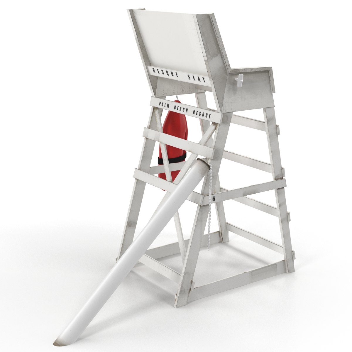 3D model Lifeguard Chair