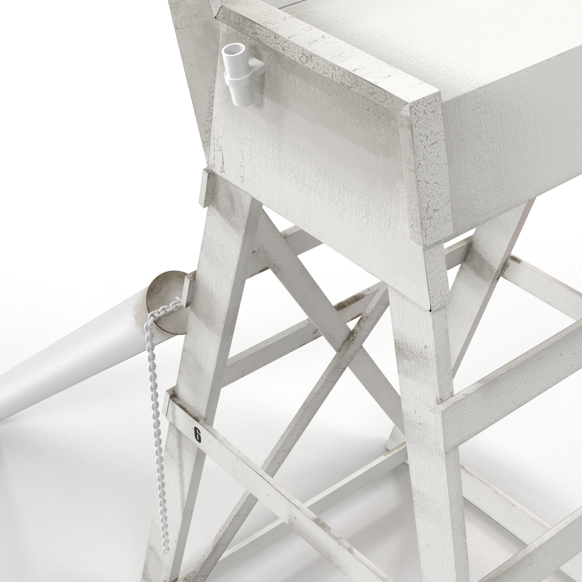 3D model Lifeguard Chair