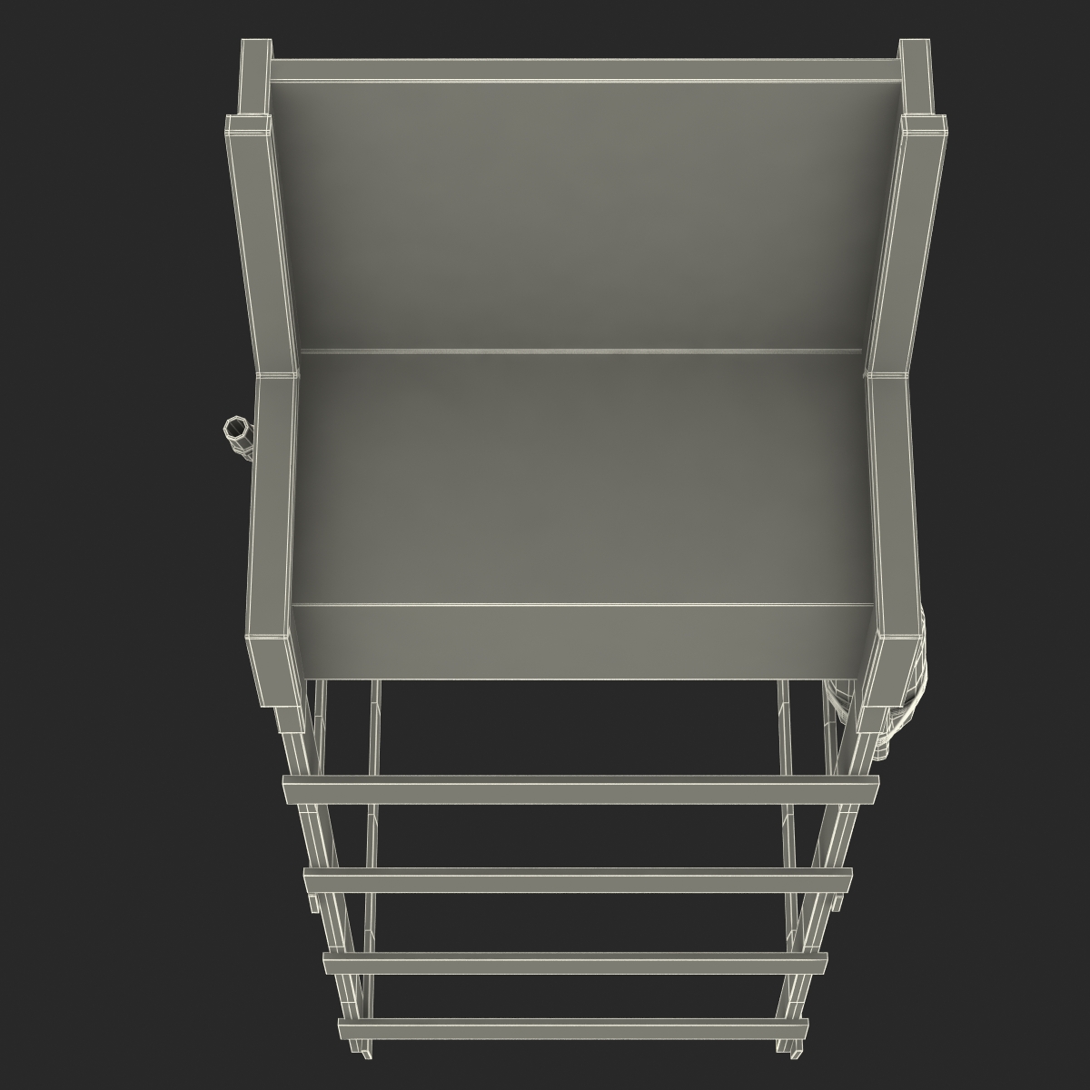 3D model Lifeguard Chair