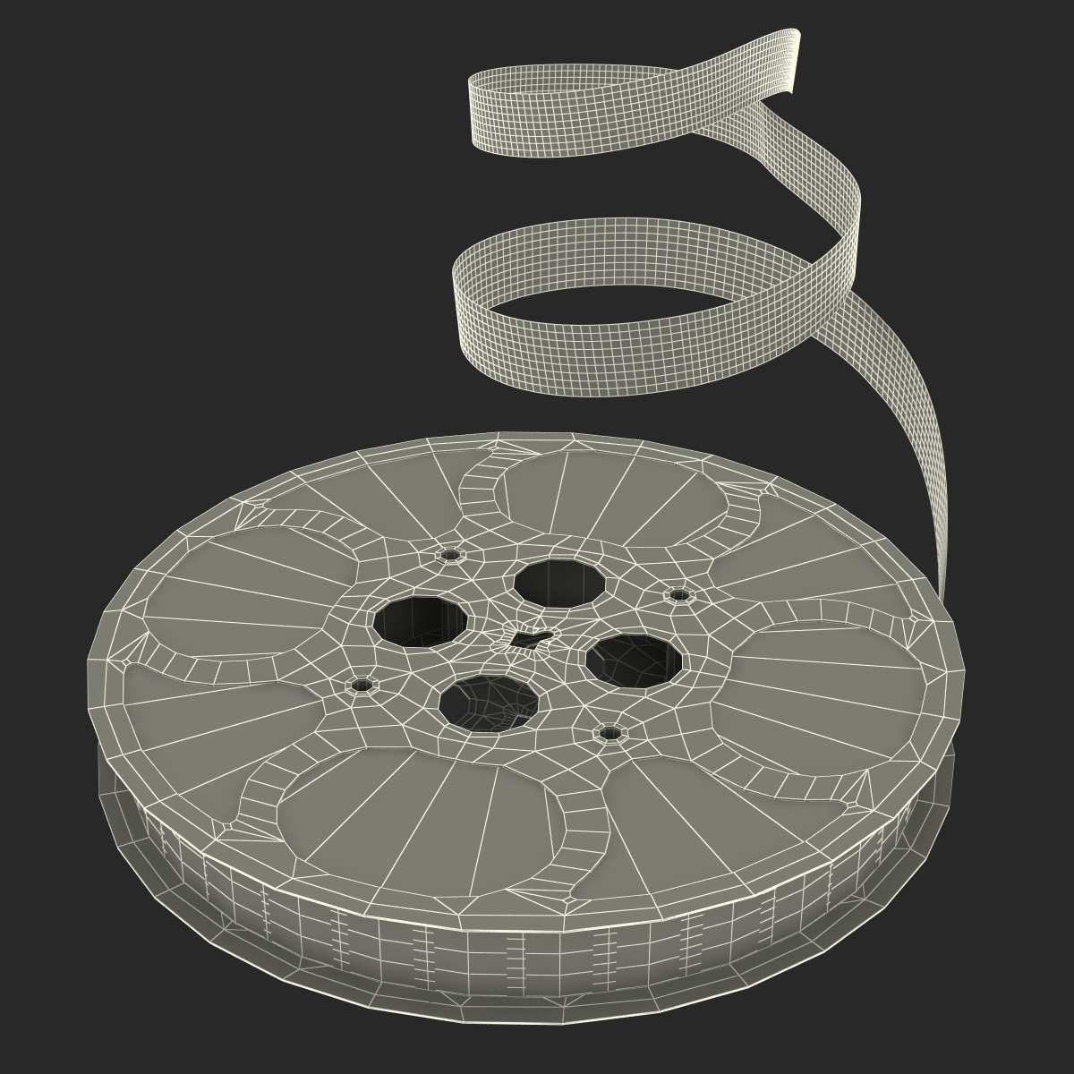 Video Film Reel 3 3D