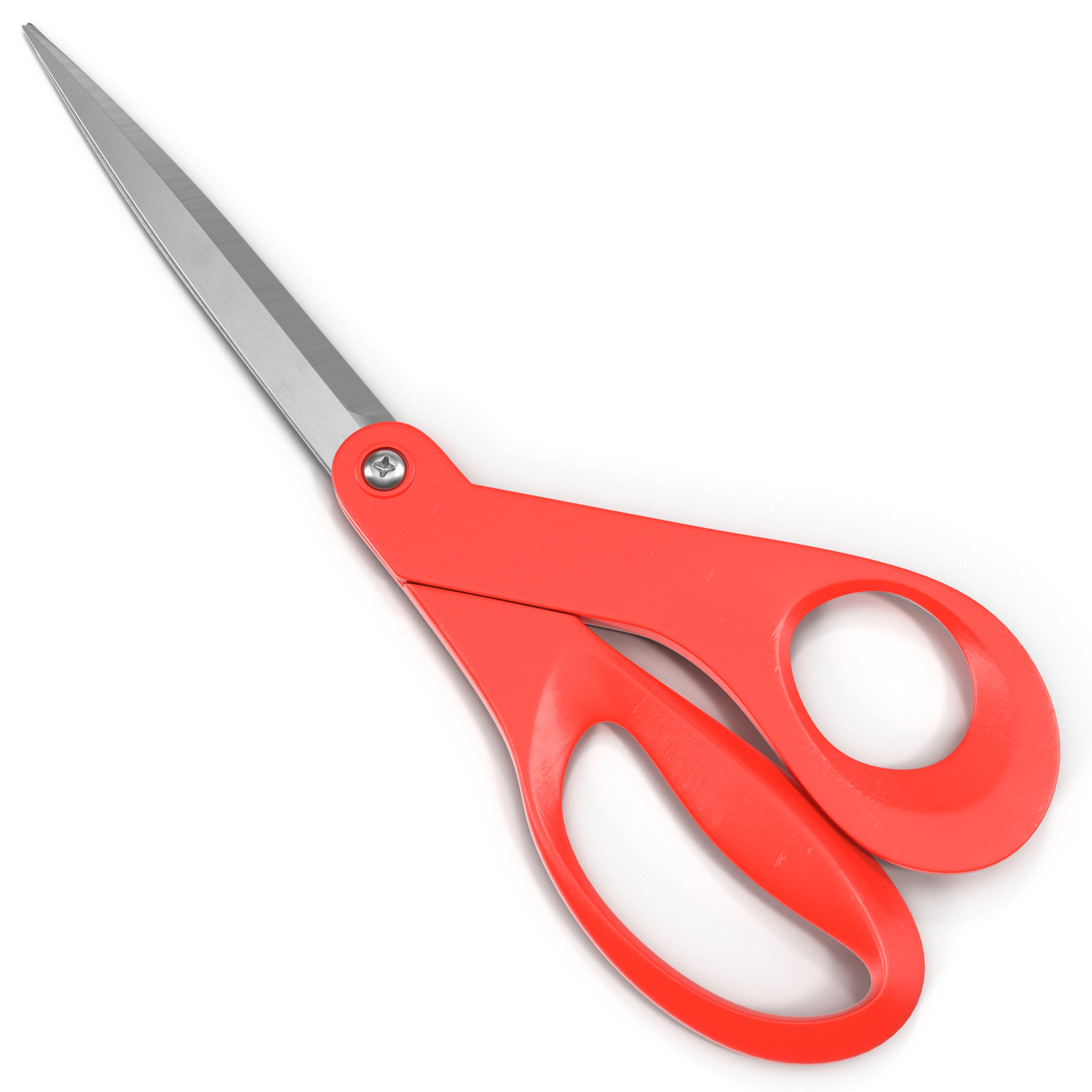 Scissors Red 3D