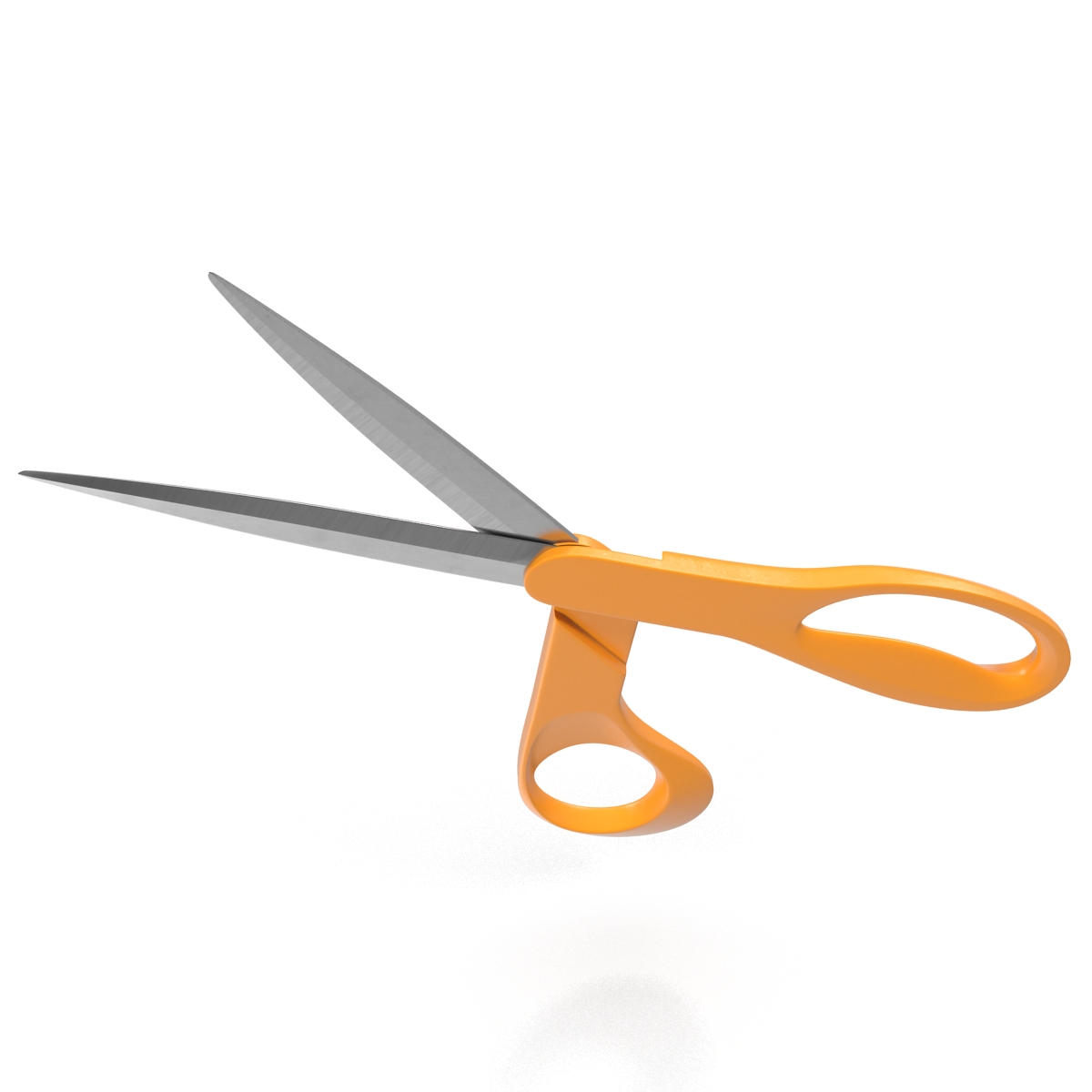 3D model Scissors Orange