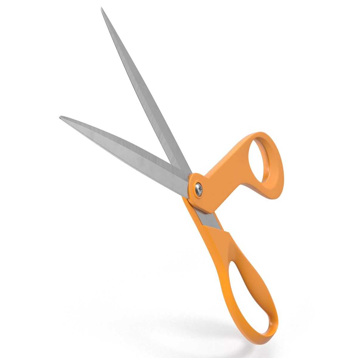 3D model Scissors Orange