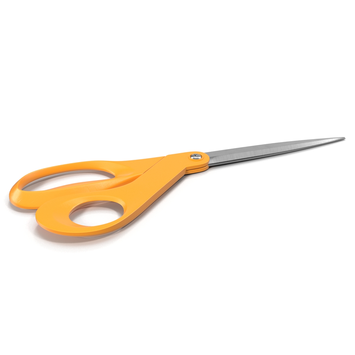 3D model Scissors Orange