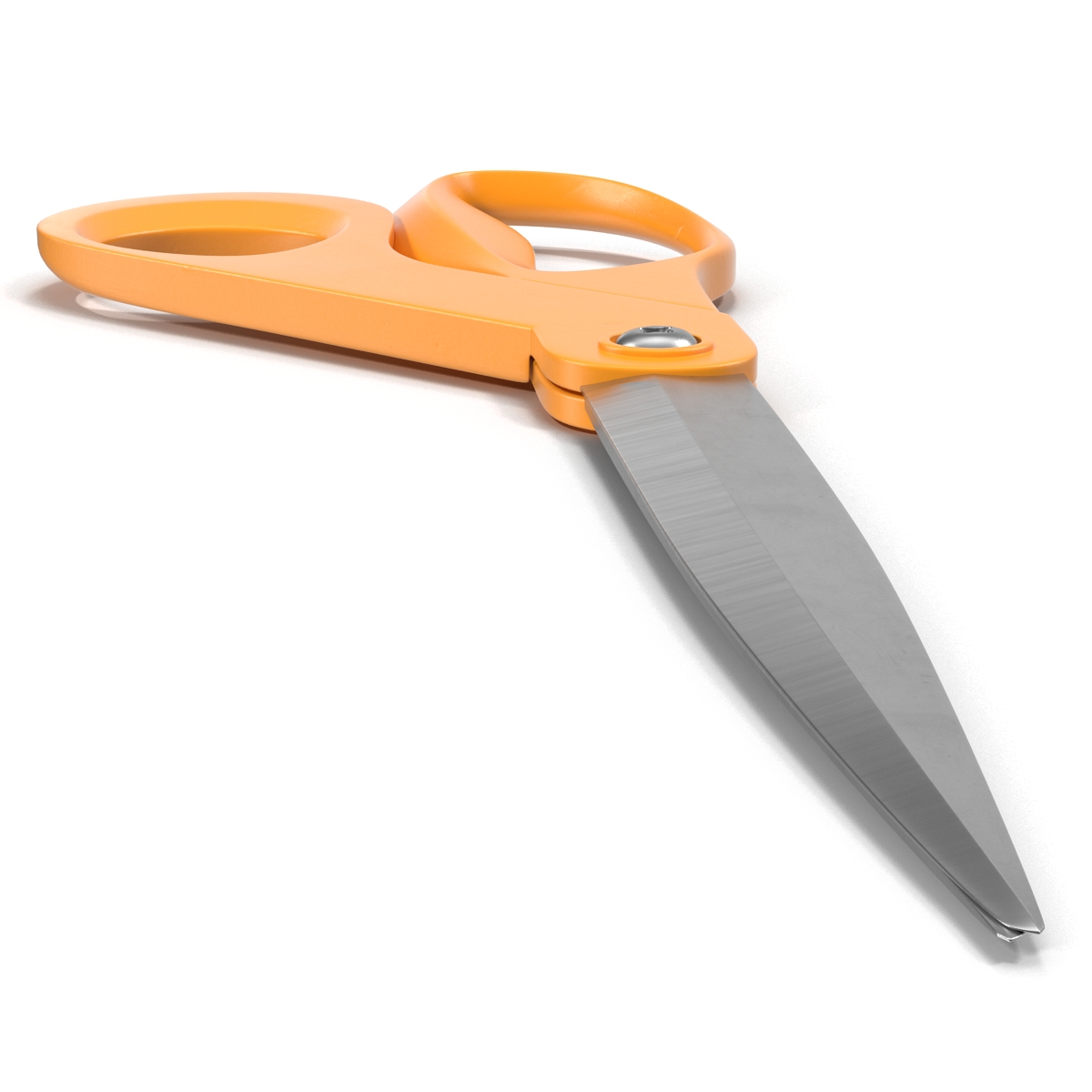 3D model Scissors Orange