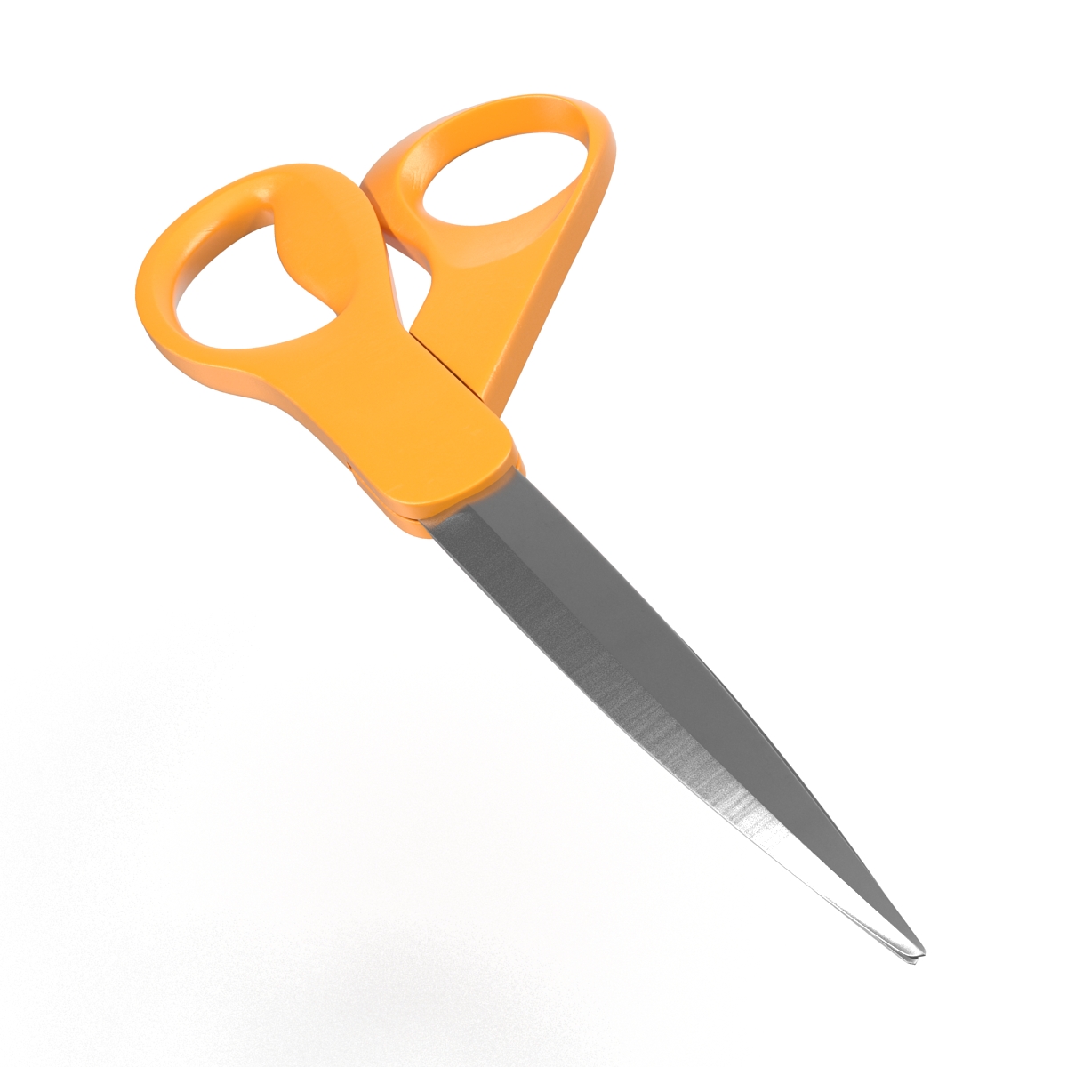 3D model Scissors Orange