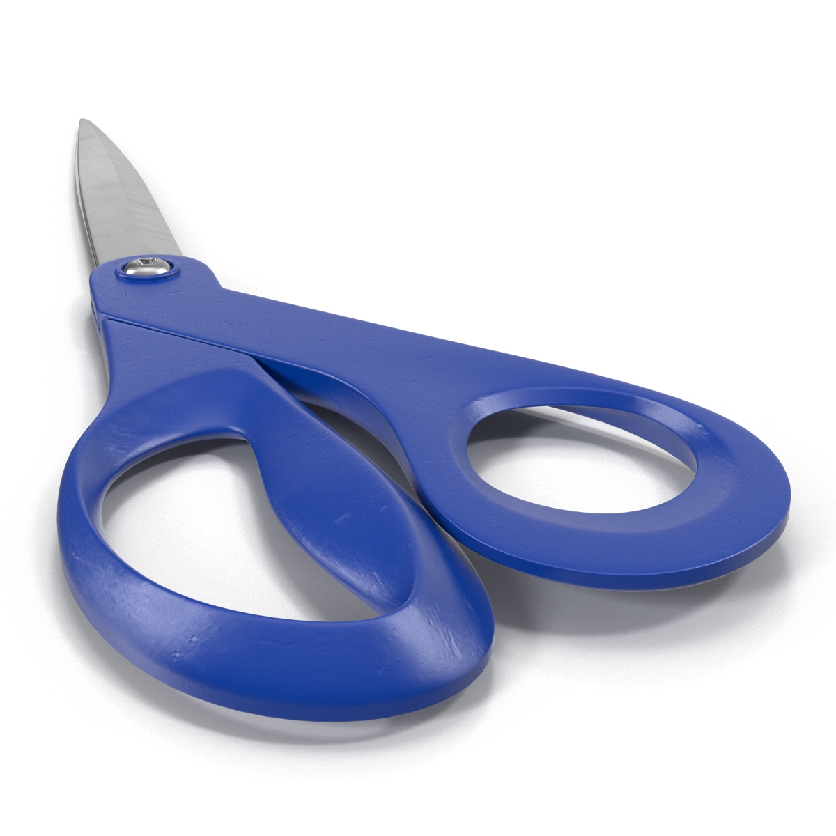 3D Scissors Blue model