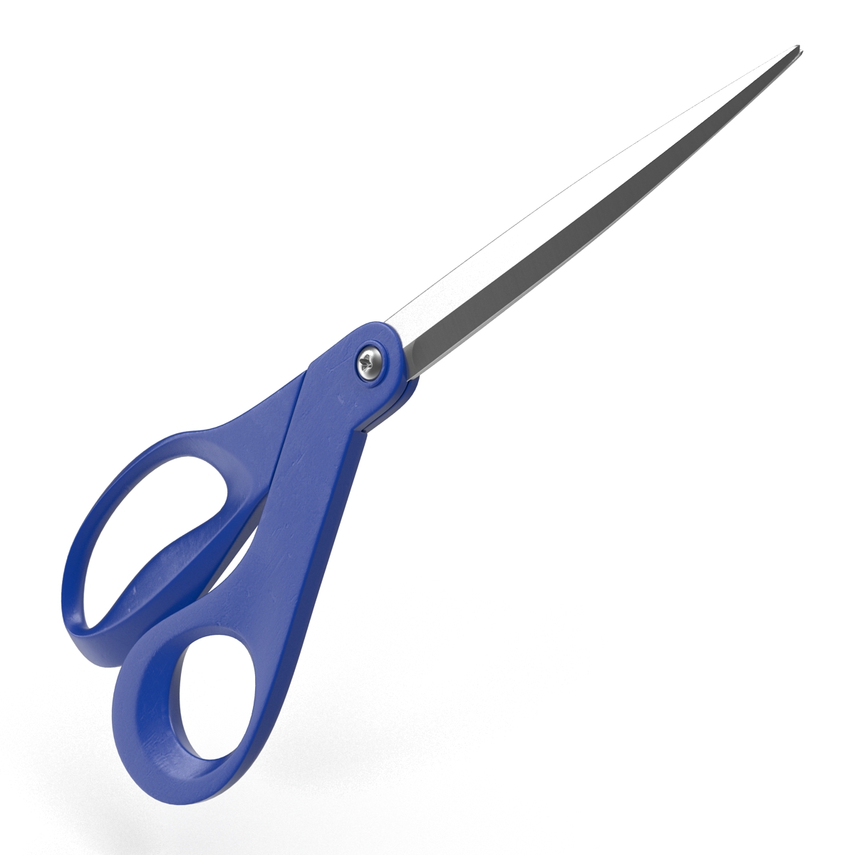 3D Scissors Blue model