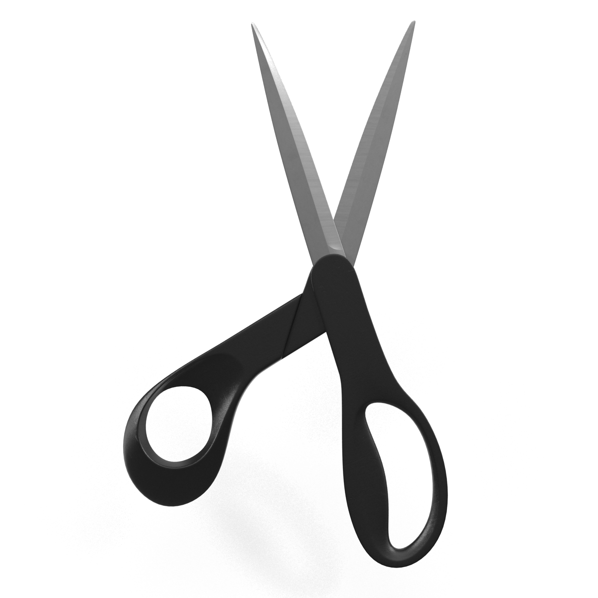 Scissors Black 3D model