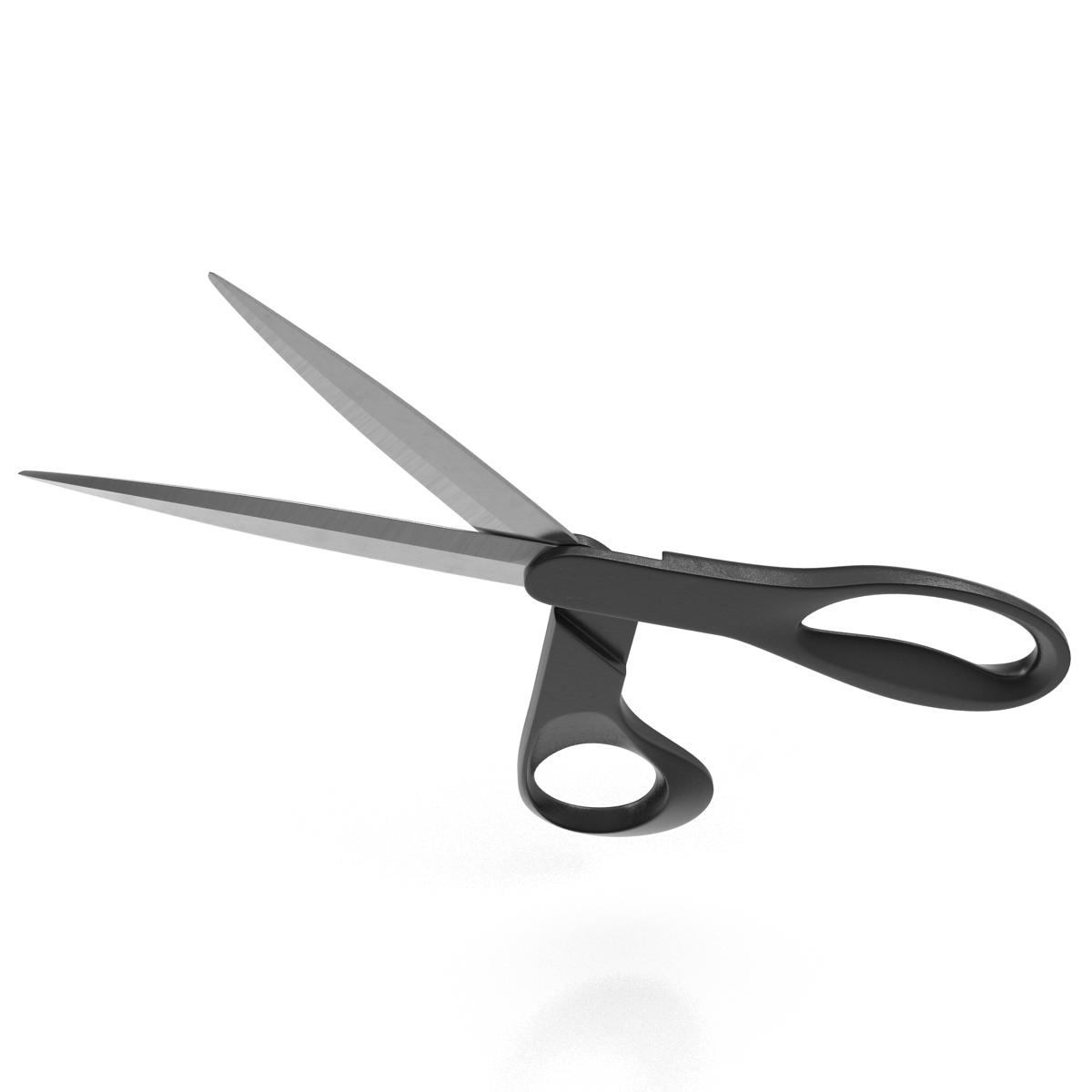 Scissors Black 3D model