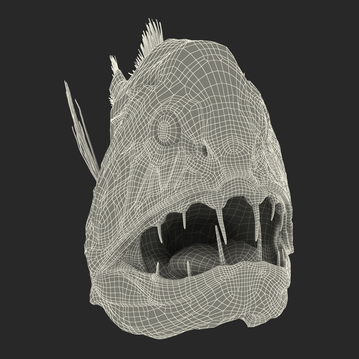 3D Fangtooth Fish 2