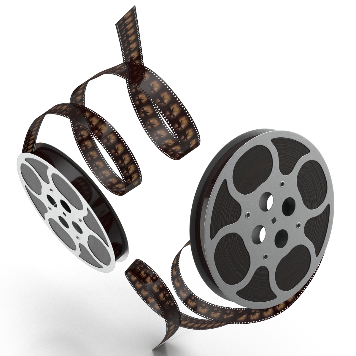 3D Video Film Reel Set 3