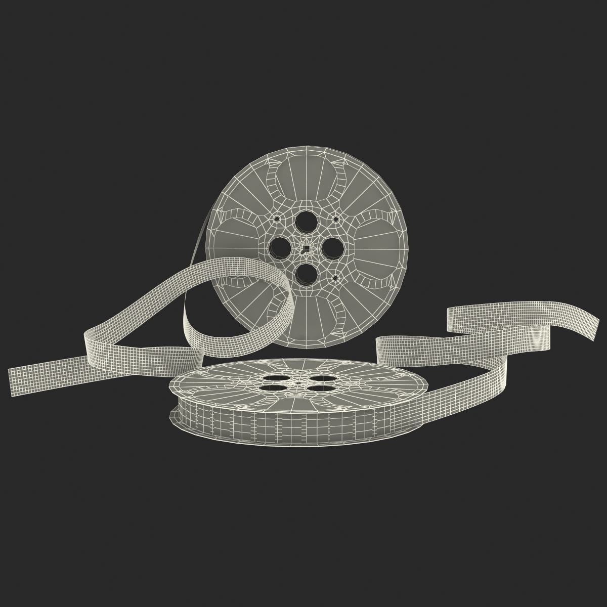 3D Video Film Reel Set 3