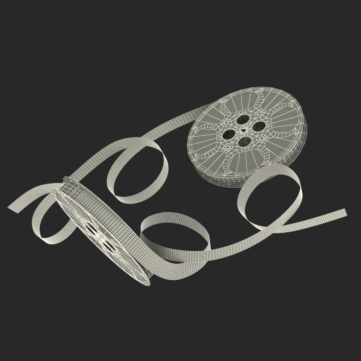 3D Video Film Reel Set 3