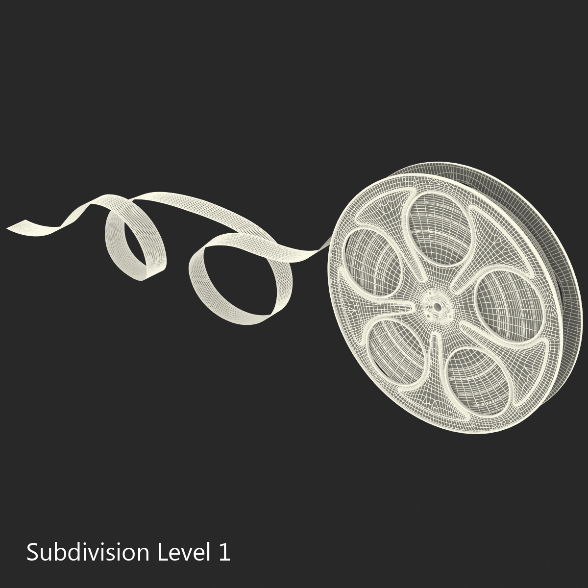 Video Film Reel 6 3D