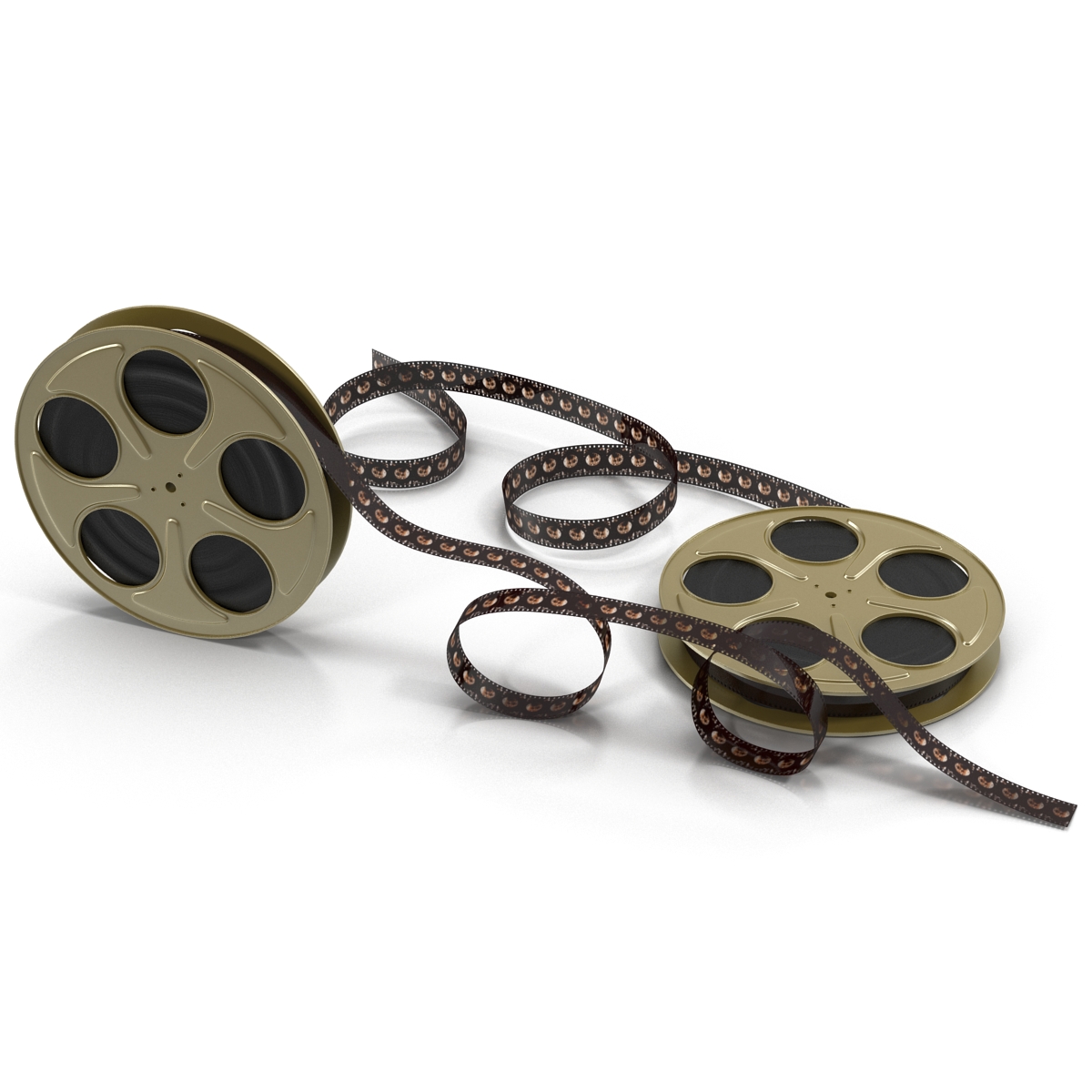 3D Video Film Reel Set 5