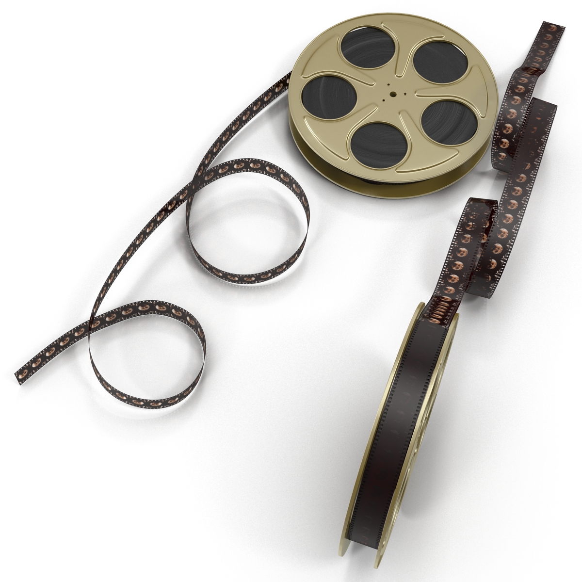 3D Video Film Reel Set 5