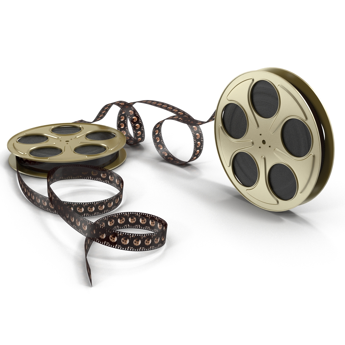 3D Video Film Reel Set 5