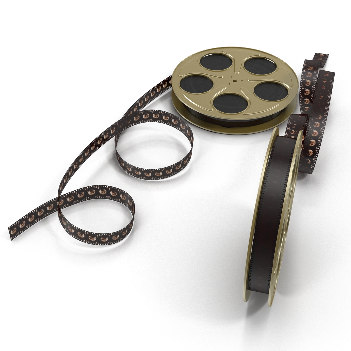 3D Video Film Reel Set 5