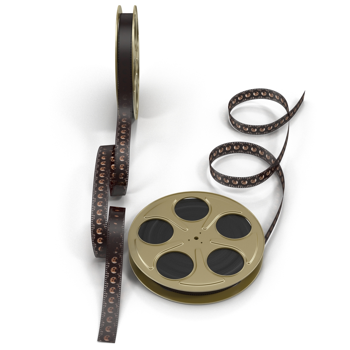 3D Video Film Reel Set 5