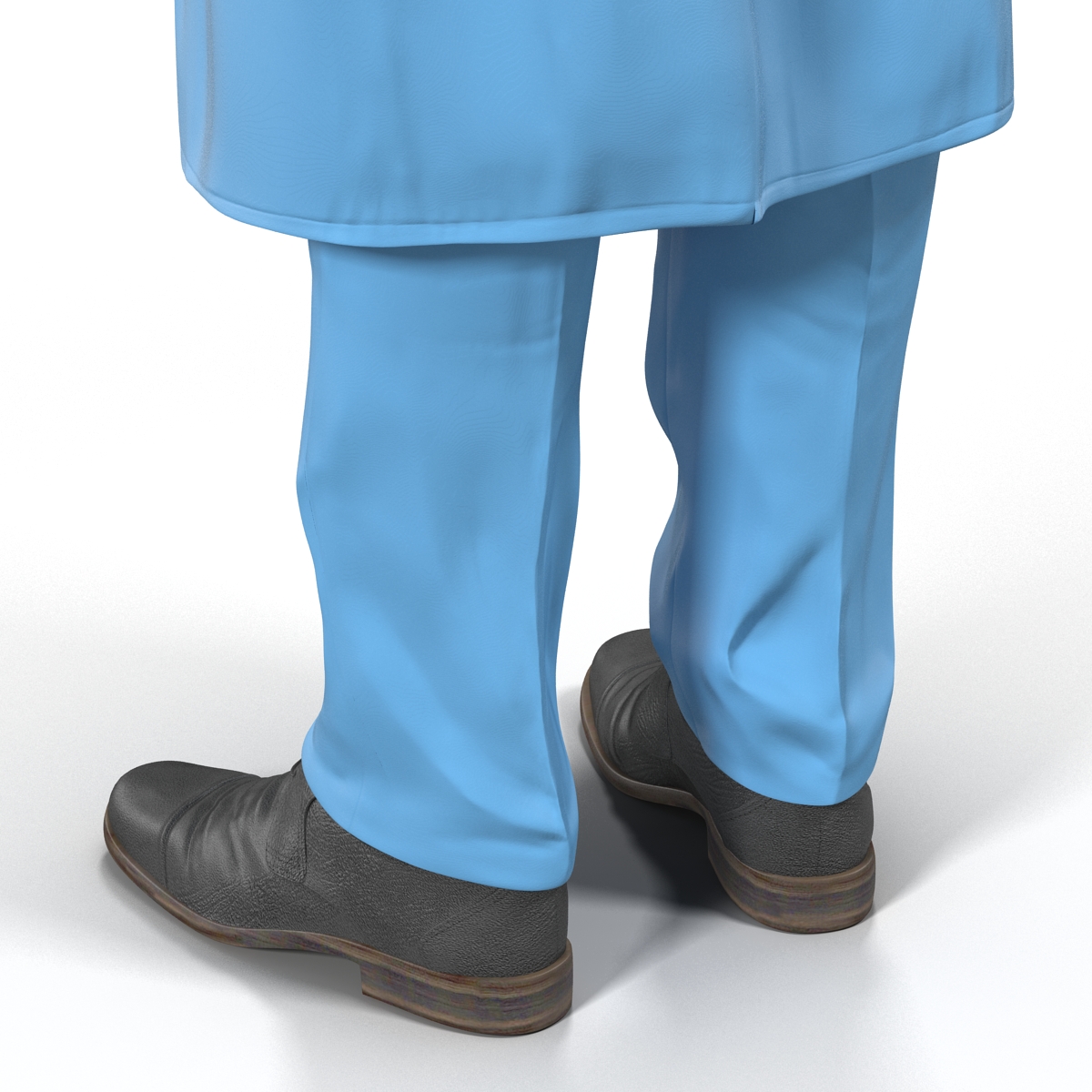 3D Male Surgeon Mediterranean