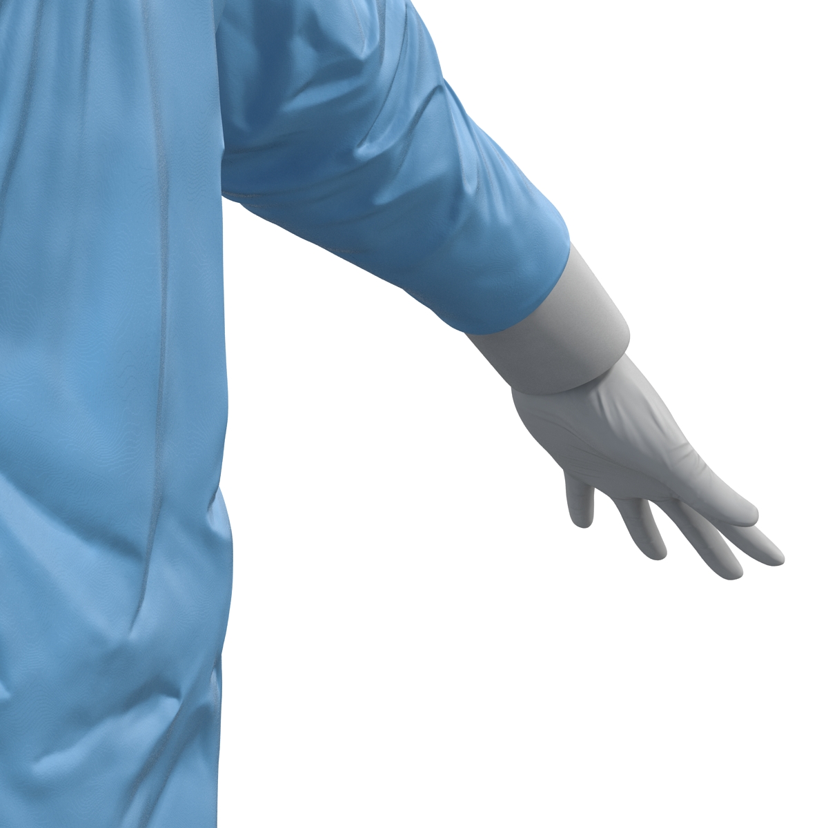 3D Male Surgeon Mediterranean 2 model