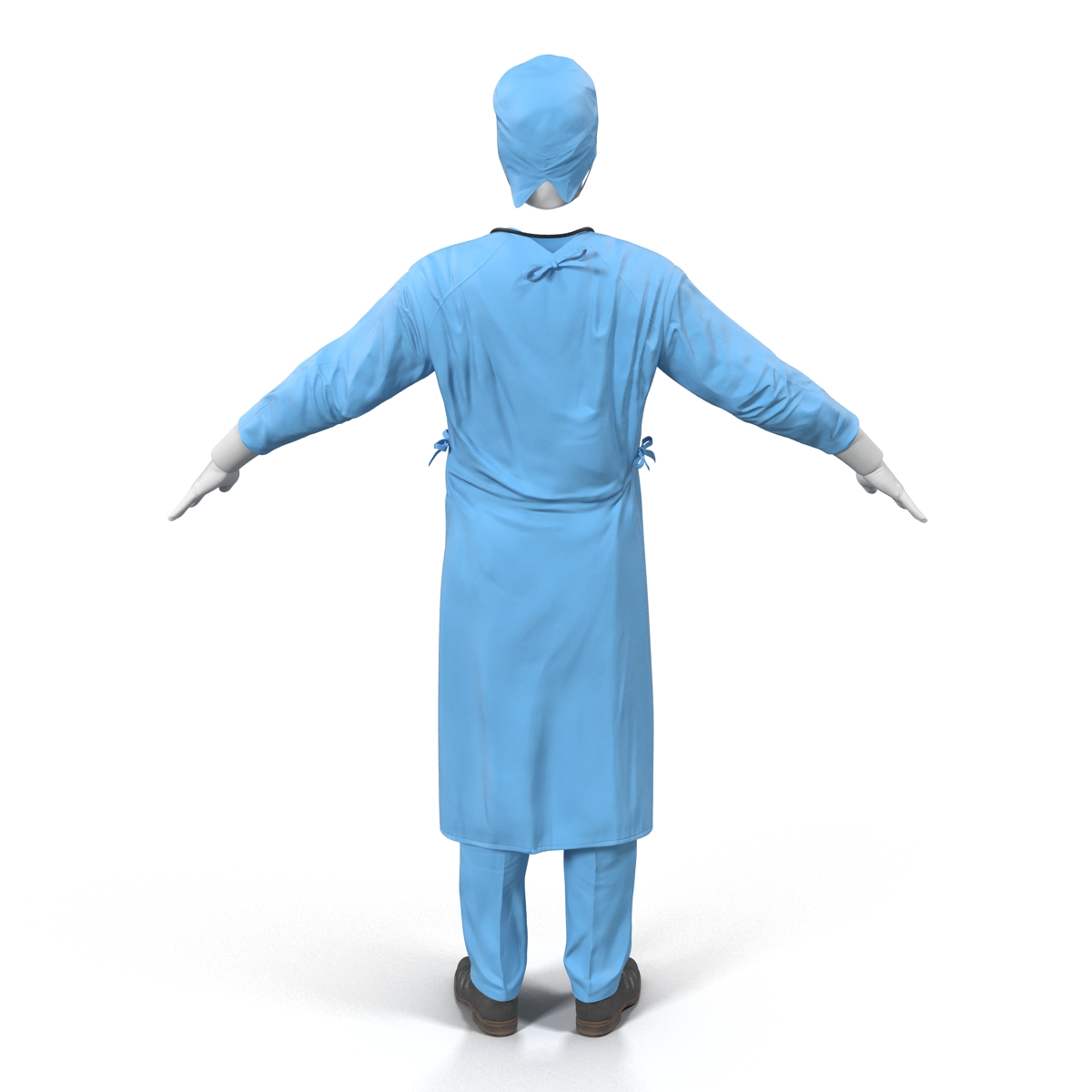 3D model Surgeon Dress 9