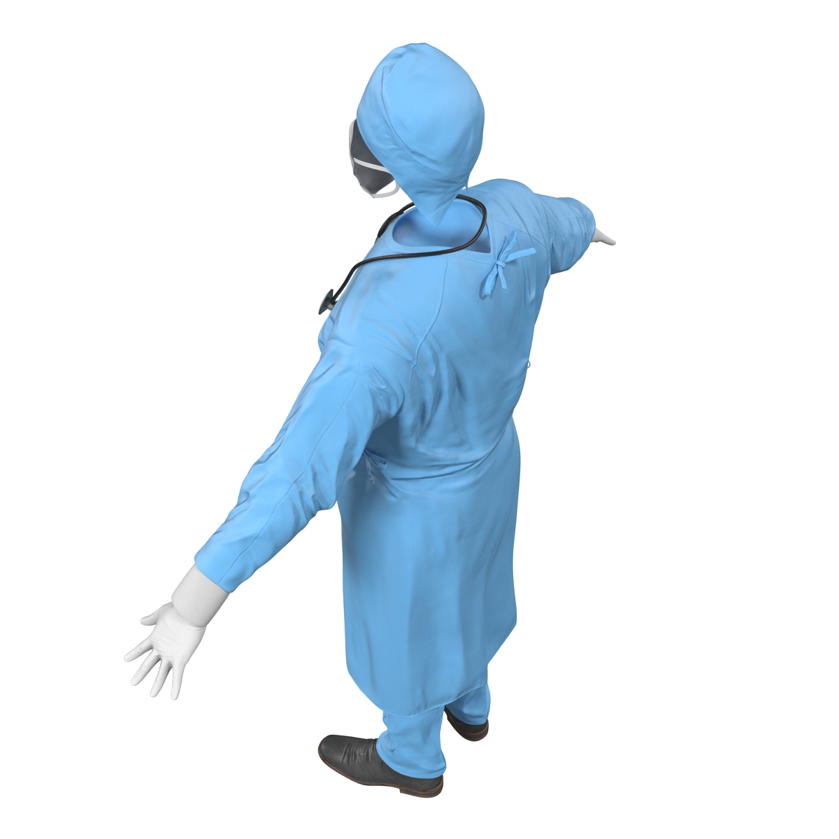 3D model Surgeon Dress 9