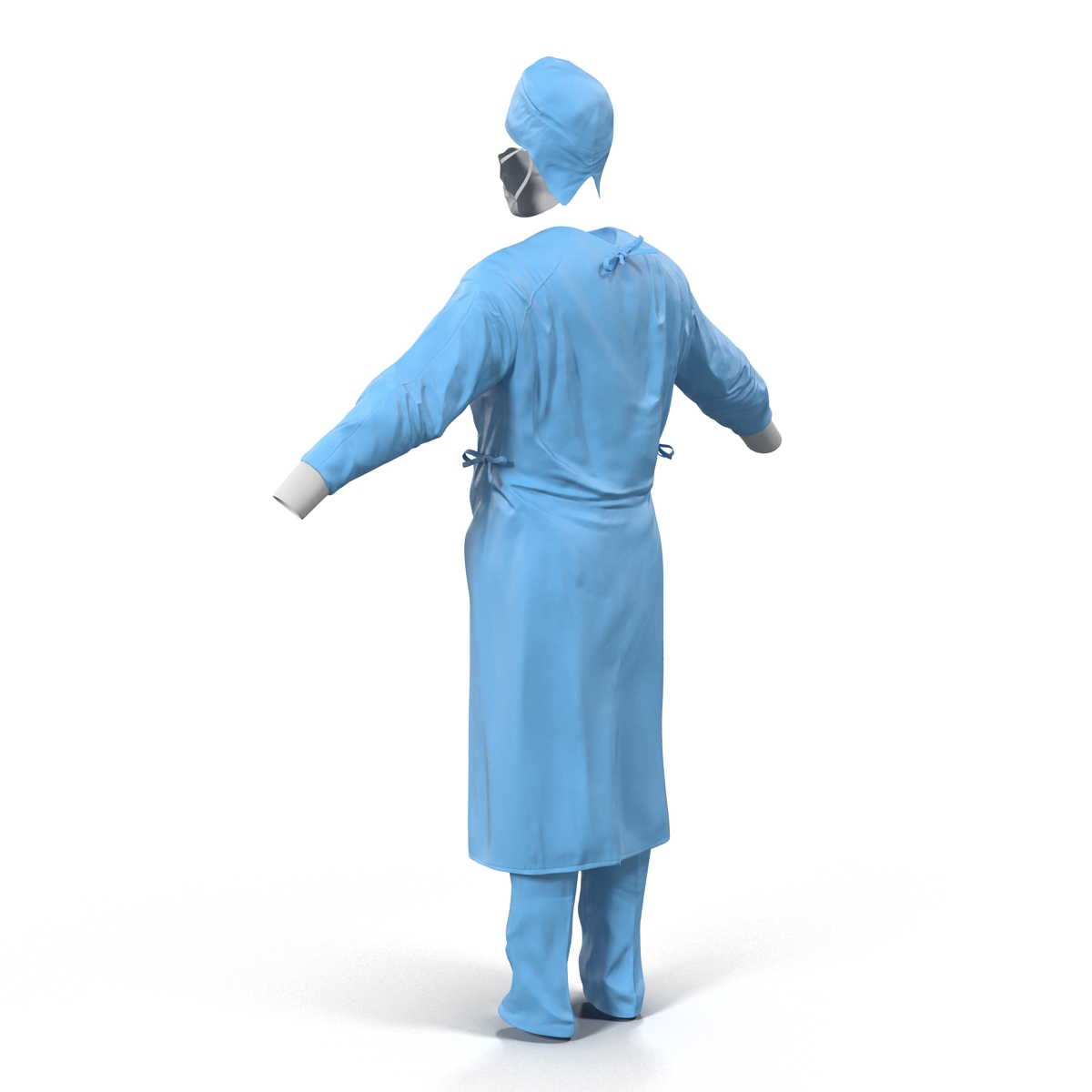 3D Surgeon Dress 10