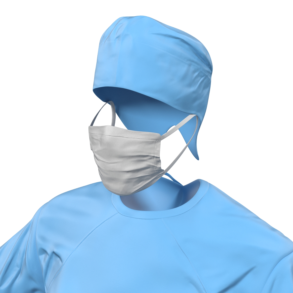 3D Surgeon Dress 10