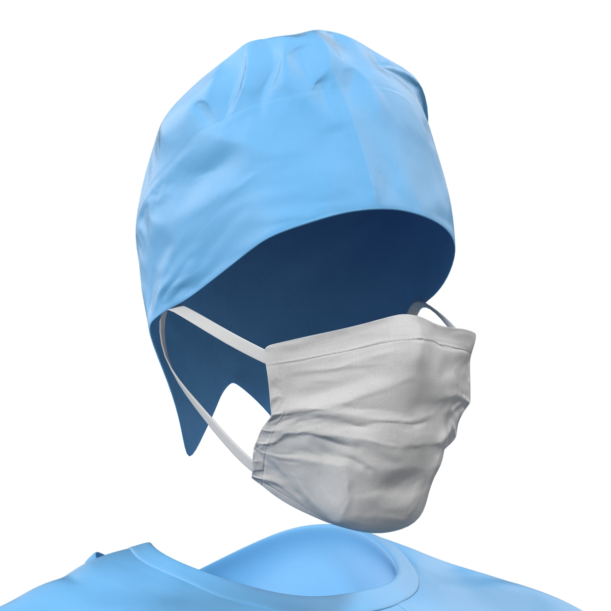 3D Surgeon Dress 10