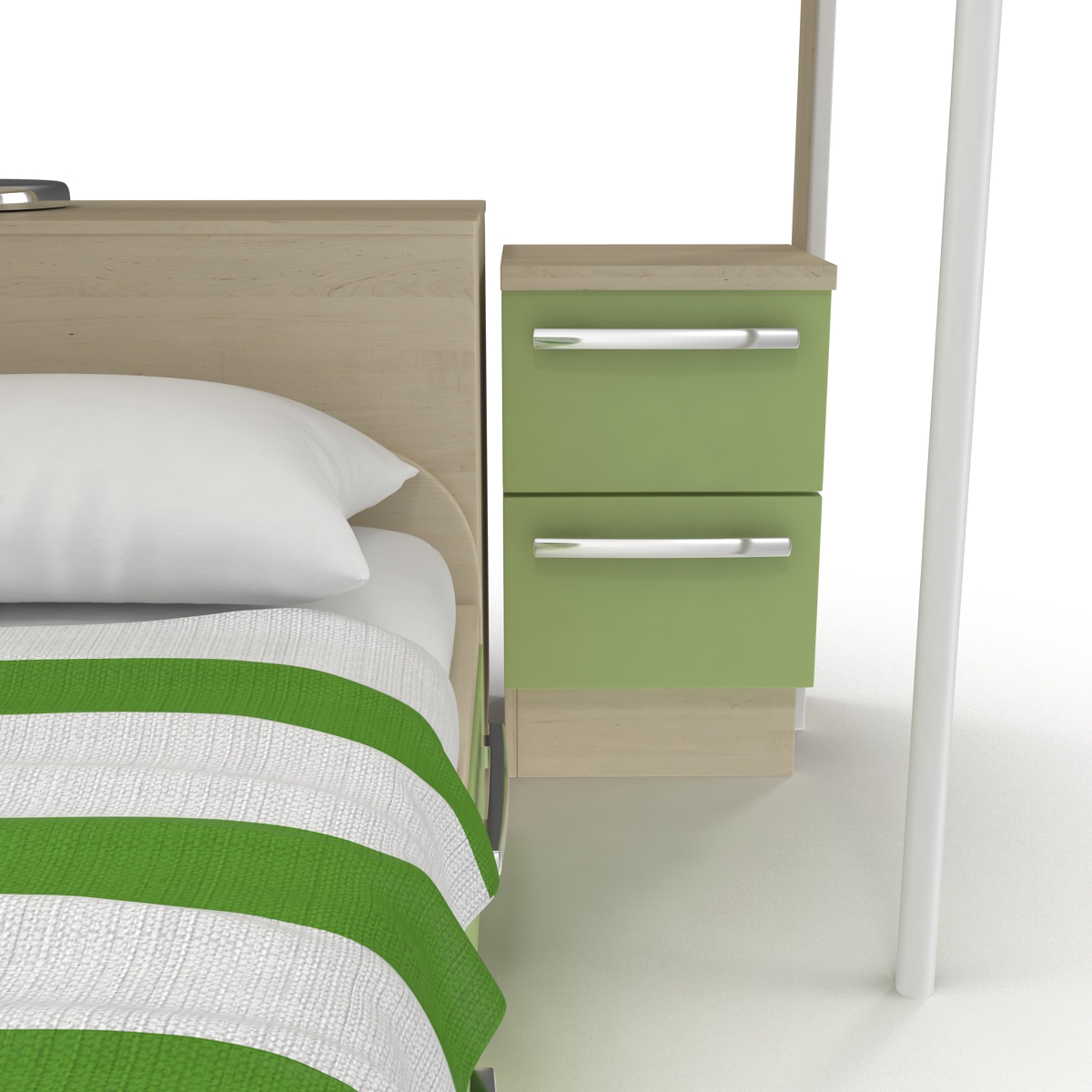 3D model Kids Bed 2