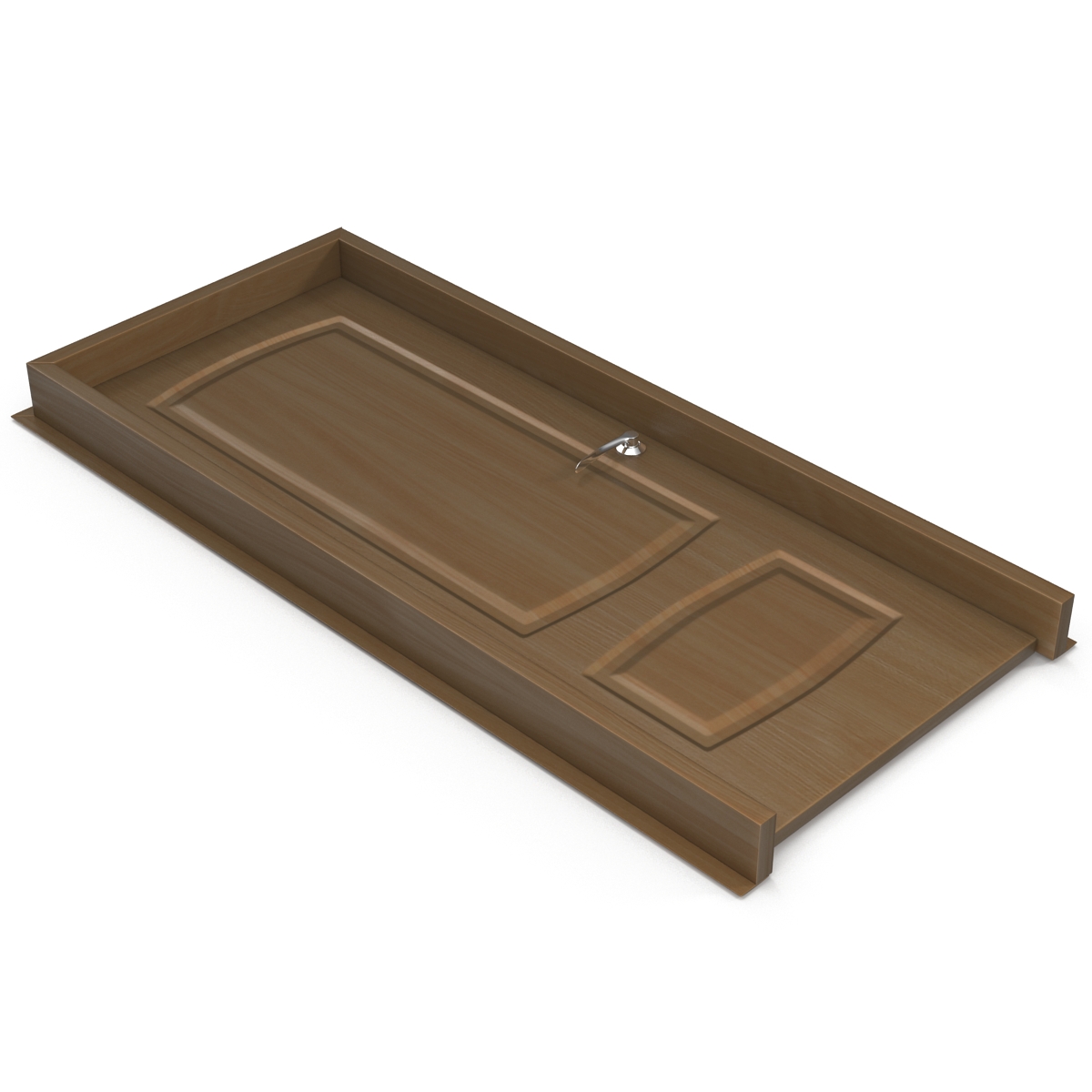 Solid Wooden Door 3D