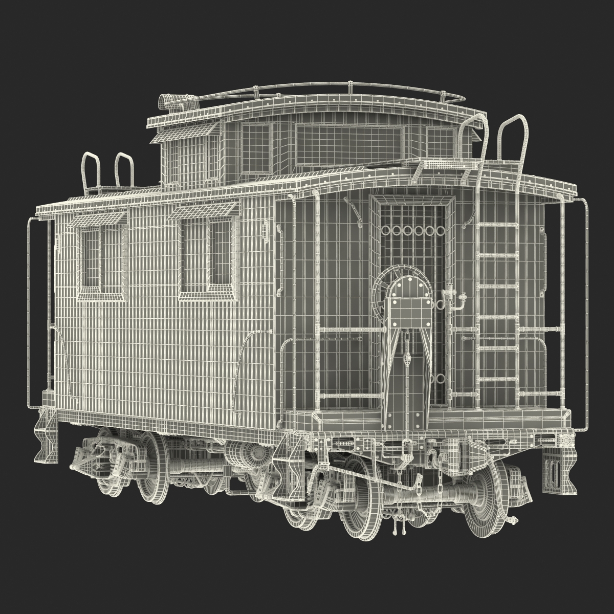 Caboose 3D model