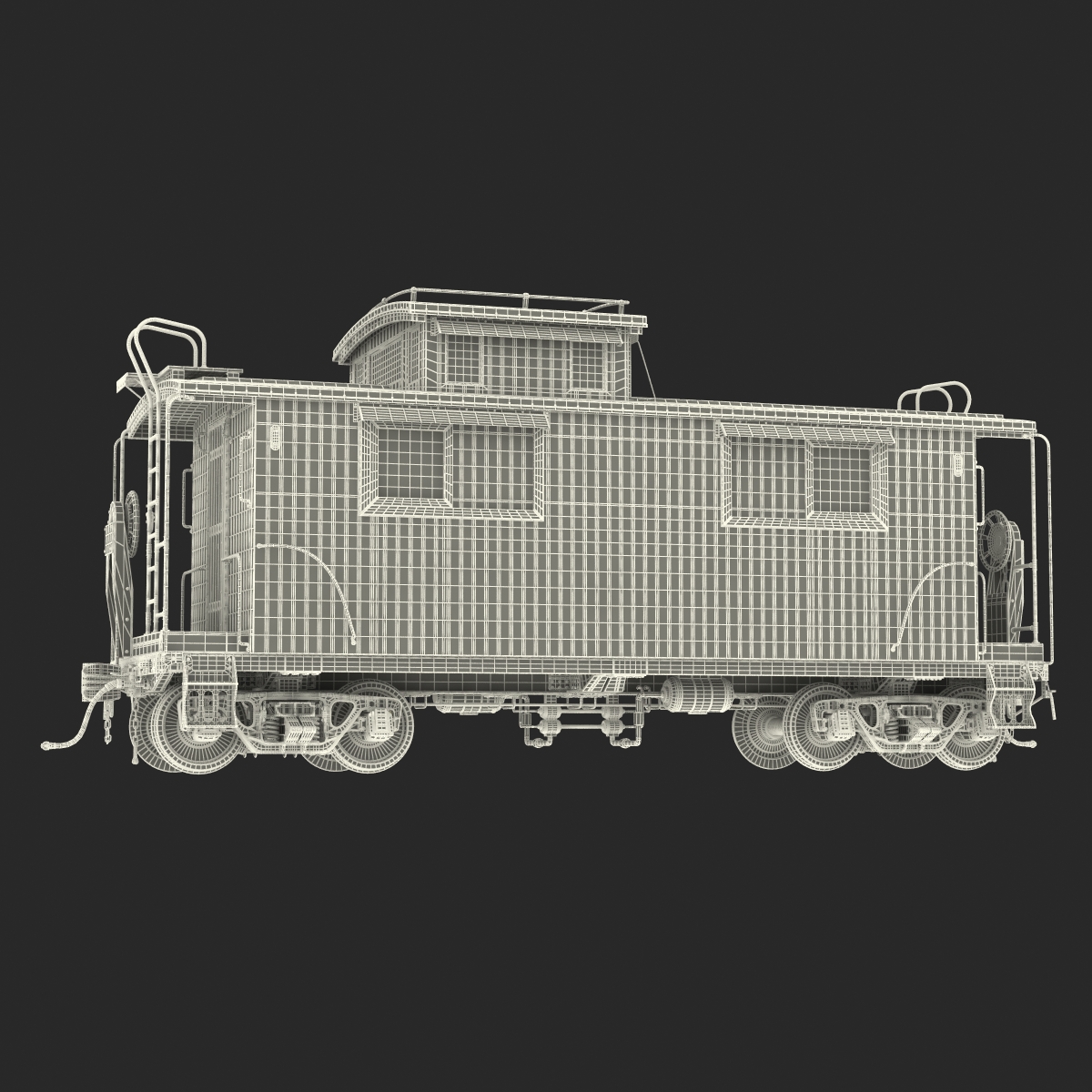 Caboose 3D model