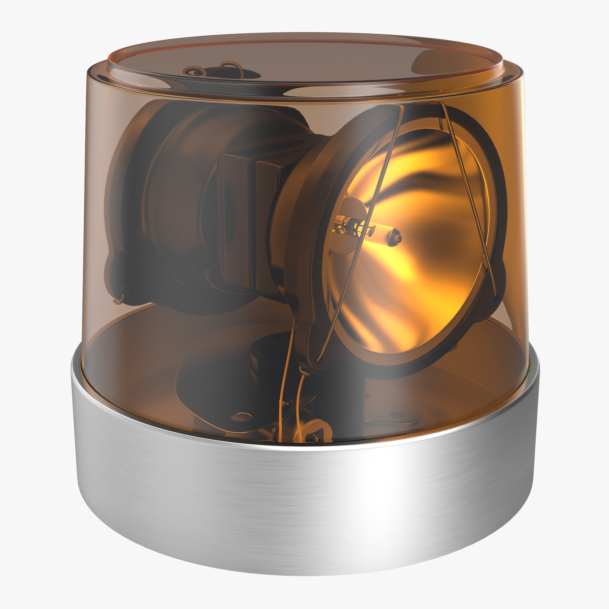 3D Warning Light model