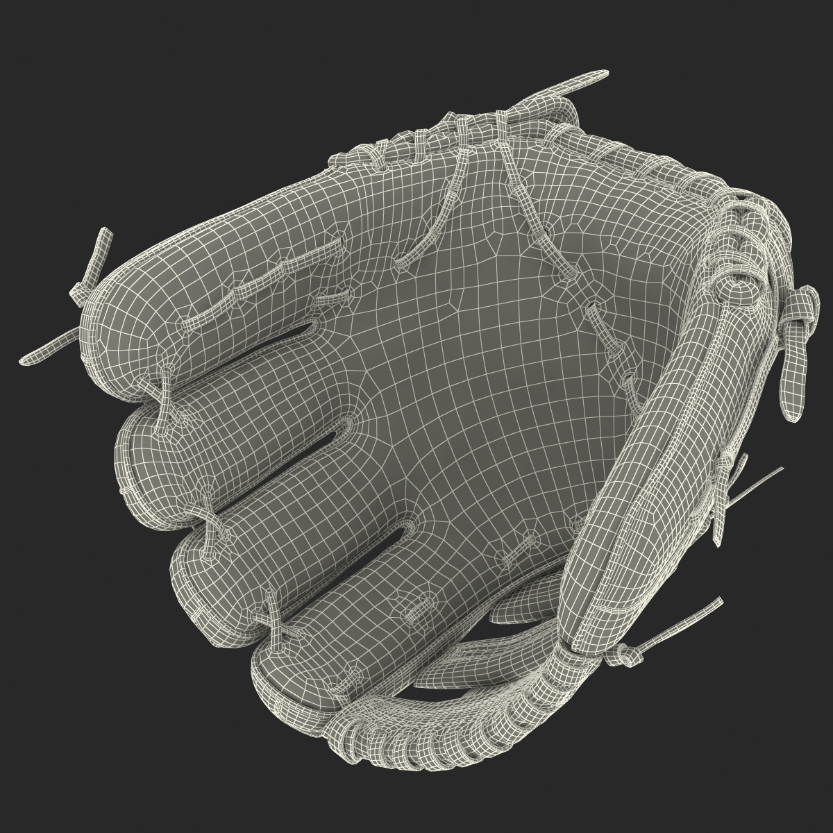 Baseball Glove Shinola 3D