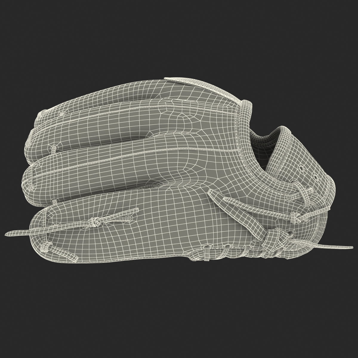 Baseball Glove Shinola 3D