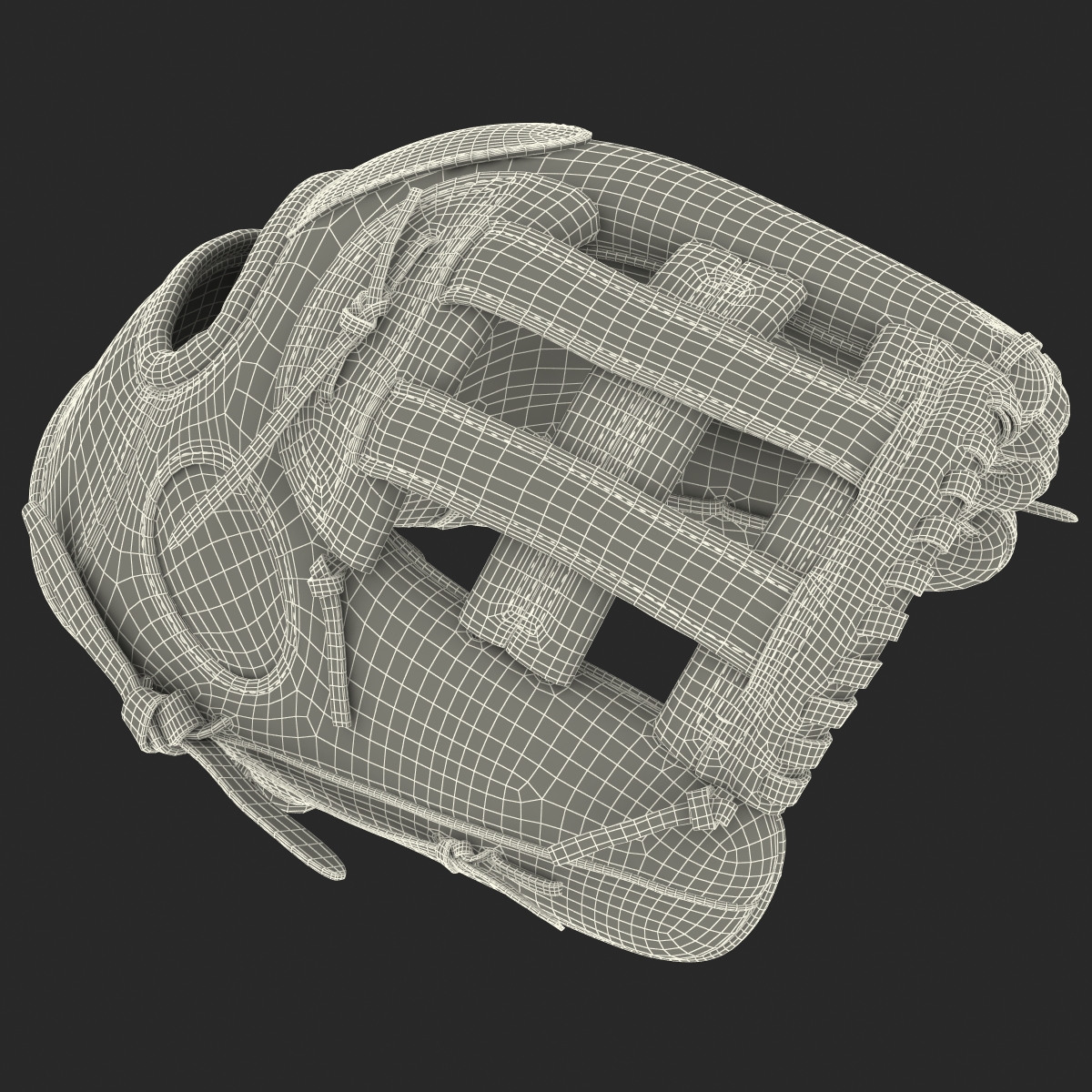 Baseball Glove Shinola 3D